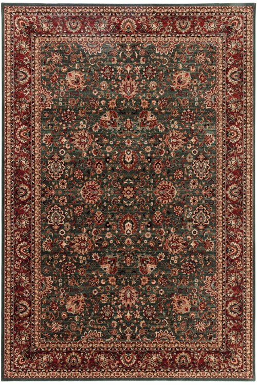 Бельгийские шерстяные ковры Kashqai-Shapur 4362-400 Зеленый